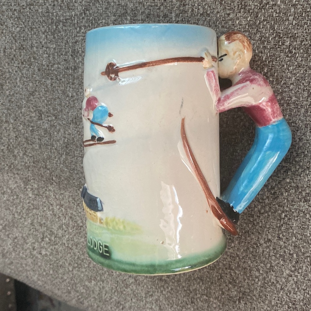 RARE 1936 Sun Valley Lodge Mug